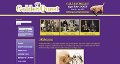 Desktop Screenshot of goldenquest.info